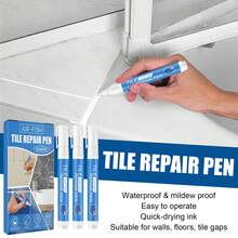 Tile Repair Pen, Waterproof And Mold-Proof Bathroom Floor Grout Beautifier, Tile Repair Pen