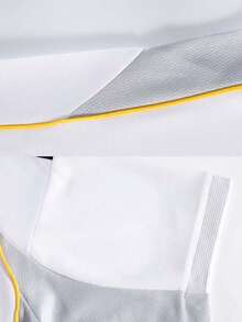 2pcs Football Jersey, Personalized Football Uniform, Men's Sports Suit, Running Set, Summer Men's Set, Men's T-Shirt Set, Football Jersey, Personalized Football Uniform, Football Jersey With Number Printing, Suitable For Football, Badminton, Basketball, Cycling - White - View 3