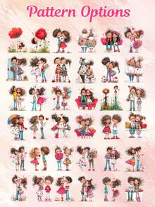 2个情侣定制马克杯 - 11盎司/15盎司 - 可定制您的设计和姓名 - 送给情侣、家人和朋友的礼物，双面印刷，定制先生和太太咖啡杯，适合情人节，个性化礼物，夫妻马克杯，情人节，旅行收纳 - 情侶 - 查看 5