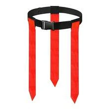 1pc Football Flag Belt, Ribbon Waist Belt For Flag Football Game, Pulling And Grabbing Flags