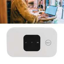 Portable Wifi High Speed White Portable Small 4G Mobile WiFi Hotspot Router For Phone Laptop Desktop Tablet,Type: Plug In Card (SIM Card Not Included) - White - View 5