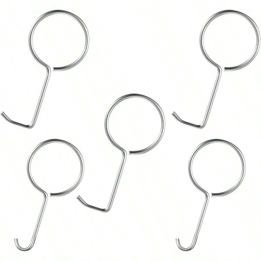 Bathtub Shower Drain Removal, 5pcs Lifting Hooks, Drain Key, Drainage Outlet Hook, Tub/Shower Plughole Extractor Tools, Remover Tools Bathroom Kitchen - ban đầu - Xem 1