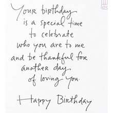 American Greetings - Tarjeta de cumpleaños para marido (I Celebrate You)(Corazones y pinceladas) - Multicolor - Ver 3