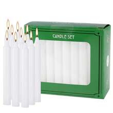 40pcs/Box 4in Wax Candle With Multiple Colors, Dripless, Smokeless, Odorless - Hand Poured - Premium Quality - Suitable For Prayer, Home, Wedding, Party, Seasonal Celebrations And Home Decor - Perfect For Easter, Thanksgiving, Day Of The Dead, Valentine's Day, Independence Day,Room Decor,Gifts Birthday Graduation Christmas Decorations Room Decor Christmas, Christmas Gifts - Multicolor - View 21