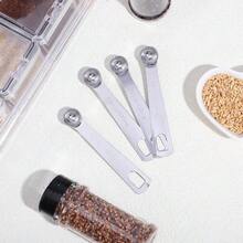 4 Pcs 1/4 Teaspoon Measuring Spoon, 1/4 Teaspoon Scoop 1/4 Tsp 1.25 Ml 1.25 Cc Measuring Spoons Stainless Steel Single Measureing Spoon Kitchen Tea Soup Ingredients - 銀色 - 查看 8