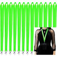 Customizable Lanyard With Badge 100pcs 50pcs 10pcs 1pc Available In Multiple Colors ID Badge Lanyard Neck Strap Keychain With Detachable Clasp Multi-Functional Adjustable Reflective Personalized Gift For Office Travel - Multicolor - View 55
