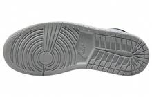 Air Jordan 1 Mid SE 'Light Steel Grey Canvas' Sail Black Sneakers Women DV0427-100 - Multicolor - View 6