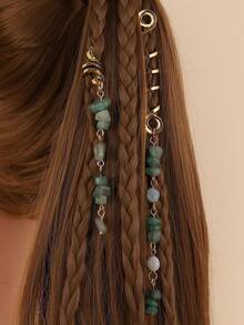 European And American Fashion Celtic Jewelry Retro National Wind Rotating Spiral Hairpin Hair Pin Irish Hair Accessories - Multicolor - View 2