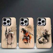 Funda de Teléfono para Juego T-Team F-Fortress 2 para 17,16,15,14,13,12,11,Pro,Max,Plus,E Cubierta Negra de TPU - Z2 - Ver 3