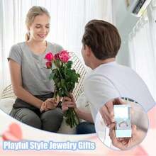 2pcs Butterfly Shaped Jewelry Storage Box, Suitable For Bracelets And Necklaces, Sky Red Color, Suitable For Valentine's Day, Wedding, Birthday And Special Occasions - Multicolor - View 7