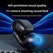 TWS Wireless Bluetooth Earbuds – HiFi Bass Stereo Headphones With HD Calling For Sports, Gaming, Travel & Daily Music - 黑色 - 查看 8