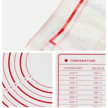 1pc Non-Stick Kneading Mat - Available In Blue/Purple/White/Pink, Easy To Clean, Suitable For Cookies, Dough, Cake Baking, Essential Baking Tool For Chinese Pastries, Great For Christmas, Easter, Thanksgiving And Other Holidays - Multicolor - View 3