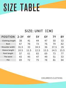 Toddler Girls' Cartoon Print Round Neck Short Sleeve Top And Cargo Pants Set - White - View 7