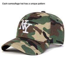 1pc Geometric Pattern Embroidered Adjustable Baseball Cap, Casual Outdoor Hat For Spring & Autumn,Summer,Beach,Holiday - Multicolor - View 6