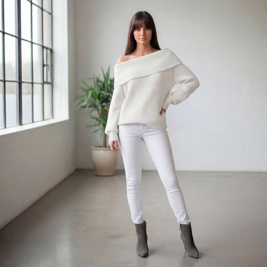 Women Cardigans - White - View 1