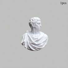 1 Set 3D Statue Fridge Magnets, Beethoven, David, Apollo, Goethe, Athena Sculpture Magnets, Creative Photo Wall Decor, Cute Decoration For Fridge, Whiteboard, Cabinet, Kitchen, Office, Home, Valentine's Day Gift - Multicolor - View 22