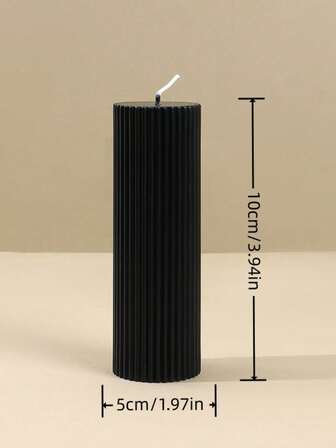 Nordic Style Striped Decorative Candles, Retro High-End Cylindrical Scented Candles, Wedding Decorative Candles, Romantic Atmosphere Candles, Decorative Candles, Home Candlestick Decorations, Wedding Candles, Scented Candles, Female Gifts