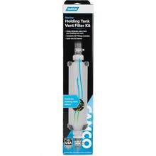 Marine Holding Tank Vent Filter Kit Easy Install Features Granular Activated Carbon GAC For Maximum Odor Control () Gray - As Pic - View 5