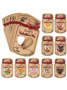 Bulk Floating Greeting Cards, Birthday, Valentine's Day, Gift Packaging Bags, Creative Materials For Children - Multicolor - View 3