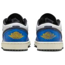 Air Jordan 1 Low SE 'Flight Vintage' Blue Summit-White Iron-Grey Sneakers Women FV8439-104 - 彩色 - 查看 5