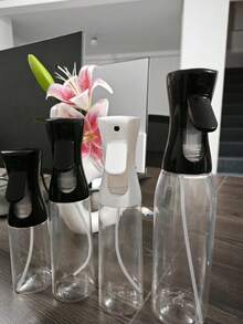 1pc Olive Oil Spray Bottle, Plastic Oil Sprayer Mister, Atomizer Bottle, Refillable And Reusable