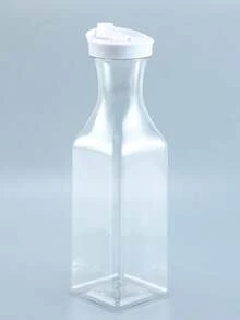 1 Pack 1500ml Capacity Detergent Dispenser Bottle, Cold Water Bottle, Outdoor Juice Bottle, Transparent Plastic Bottle, PET Bottle, Laundry Liquid Bottle, 1500ml Black Sealed Cap Juice Can - Clear - View 14