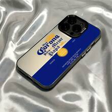Funda de Teléfono Temática de Cerveza C-Corona Extra, Diseñada para Varios Modelos de  Incluyendo 17, 16E, 16, 15, 14, 13, 12, 11 Mini, Pro, Max, Air, X, XR, XSMAX, 8 y 7 Plus, Características de Superficie Mate para Protección contra Caídas. - Mezcla de colores - Ver 3