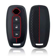 Premium Protective Key Cover, Compatible With Certain For Nissan Models, Including Sylphy, New Teana, Qashqai, And X-Trail Key Bags - Made Of Silicone Material - Shockproof And Wear-Resistant - Precisely Fitted And Colorfast. - 1pc - View 8