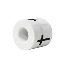 White Cross Sports Tape - Suitable For Muscle Wrapping, Joint Stabilization, Wrist And Knee - Easy To Use, Durable And Comfortable - Suitable For Gym