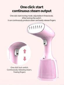 OBOVAY 1500W Handheld Garment Steamer, Portable Steam Iron, Strong Penetrating Power, 30s Fast Heating, Wrinkle Removal - 280ml - EU C Type Plug(220-240V) - View 8