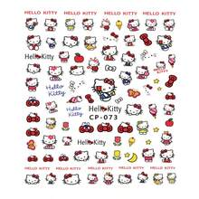 1 Set/1 Sheet Cat Nail Stickers Japanese Cartoon Girl Heart Ins Anime Ins Wind CCD Mobile Phone Decoration Adhesive Back, Cute And Beautiful, Gift For Friends, Create Surprise, Beautiful And Affordable, New Year's Gift, Valentine's Day Gift, Easter Gift(Stochastic Style)