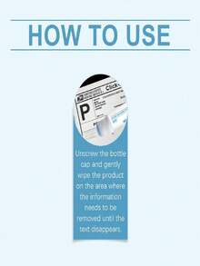 20毫升热修正液，笔式设计，适用于标记和覆盖货运标签、收据、地址和其他信息，简单实用，适合家庭和货运使用。