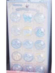 3D创意浮雕水晶贴纸，儿童手工工艺品教育奖励贴纸，适用于手机、相机和装饰品 - 彩色 - 查看 20