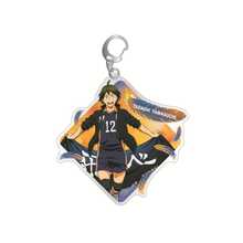 1pc/4pcs Cute Volleyball Team Character Acrylic Keychain - Hinata Shoyo, Kageyama Tobio, Tsukishima Kei, Sawamura Daichi, Sugawara Koushi, Cute Pendant, Unisex, Suitable For Backpacks, Keys, Car Decor, Fan Gifts, Y2K Fashion, Lightweight, Vivid, Double-Sided Printing, High-Definition Material, Creative Accessory, Unisex, Daily Use, Party Decor, Collection