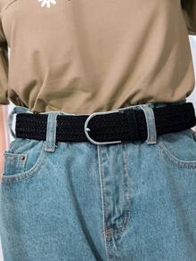 1条弹力编织男士腰带 - 经典扣环腰带，适合时尚青年 - 腰帶 - 查看 11