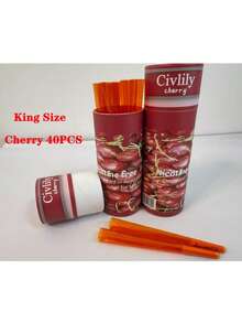 40/20/10 Pcs Fruit Flavored Pre-Rolled Papers, King Size 8 Pcs Pre-Rolled Papers, Multiple Flavors (Coffee, Mint, Cherry, Blueberry, Strawberry) Available, Disposable Extra Large Paper Tubes With Filters, Smoking Accessories, Gifts For Valentine's Day, Birthday, Party - Multicolor - View 31