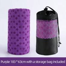 Non-Slip Hot Yoga Towel, Absorbent Soft Microfiber, Multiple Colors Available, Suitable For Bikram, Pilates And Yoga Mats - Multicolor - View 16