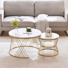 Coffee Tables - White PU + MDF-1 - View 5