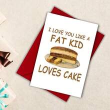 1 Set Funny Valentine's Day Greeting Cards, Pun-Based Humorous Valentine's Day Gifts