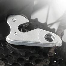 LEBYCLE 铝合金后拨链器吊耳，适用于山地车和公路车，自行车车架拨链器导轮配件，竞赛自行车零件 - 彩色 - 查看 7