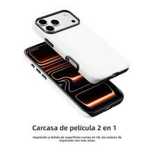 1 Funda de película 2 en 1 de árbol navideño de felicitación de Navidad - Funda protectora duradera de doble capa - Adecuada para Samsung Galaxy S25 S25 Plus S25 Ultra S24 S24 Plus S24 Ultra S24 FES23 S23+ S23 Ultra S22 S22+ S22 Ultra S21 S21+ S21 Ultra S20 FE A15 A16, regalo - forma - Ver 5