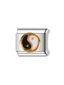 1/5/10pcs Stainless Steel Modular Beads, DIY Bracelet Necklace Ring Anklet, Fashionable Elegant Cute Italian Modular Design, Ideal Couples Gift (Product Is Single Component, Not Pre-Assembled) Valentine's Day, Ramadan, New Year Gift - Multicolor - View 25