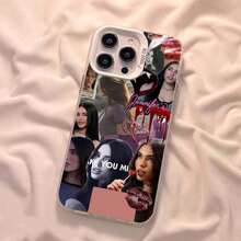 Funda para de la cantante  Beer compatible con 17, 14 Pro, 12 Max, 15 Plus, 11, 13, 16, cubierta de color láser IMD plateada electrochapada - Z8 - Ver 2