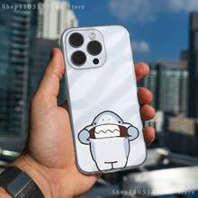Funda de Teléfono de Tiburón Lindo de Dibujos Animados para 16,15,14,13,12,11 Pro,Max,Plus, Cubierta Suave Transparente - z2 - Ver 9