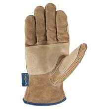 Guantes de trabajo de piel autntica para hombre, resistentes al agua, HydraHyde, grandes 1019 - M (Paquete de 1) + Beige Bronceado - Ver 3