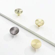 Luxury Solid Zinc Alloy Drawer Knobs, Cabinet Handles, Furniture Hardware For Modern Wardrobe, Vanity, Cupboard