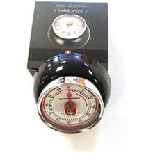 Zassenhaus M072327 Retro Magnetic Kitchen Timer, Red(Negro) - Multicolor - Ver 3