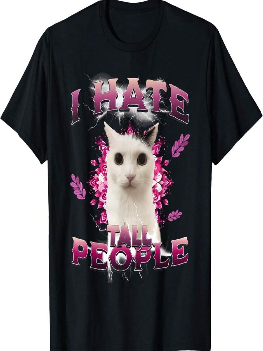Funny Meme Cute T-Shirt - Negro - Ver 1