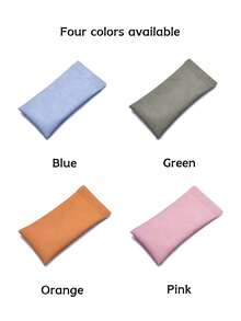 Customized Automatic Snap Closure Glasses Case, Soft Leather Eyeglass Pouch, Cosmetic Bag, Gift For Friends, Customized Christmas Gift, Customized Gift