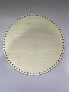 1/5pcs Woven Bag Bottom Wooden Basket Bottom Wooden Crochet Hook Accessories DIY Woven Crochet Hook Bottom Weaving Kit DIY Yarn Basket Crochet Hook Basket Bottom Handbag Wallet Bottom Bag Making Circular